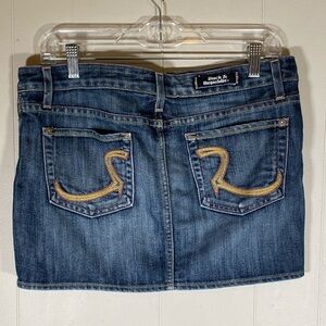 Rock & Republic Blue Denim Skirt size 27